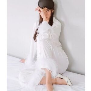 Colette Feather Pajama Set